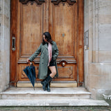 CARRE LAINE 100 - OLIVIER ROSE POUDRE