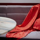 CARRE SOIE 90 - OLIVIER FUCHSIA