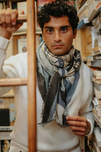 WOOL SCARF 120 - PARIS BEIGE