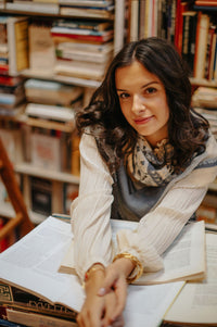 WOOL SCARF 120 - PARIS BEIGE