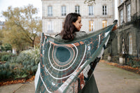 WOOL SCARF 120 - PARIS KHAKI