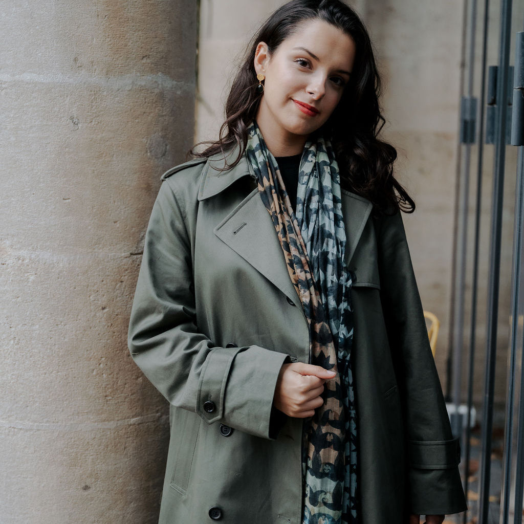 STOLE - SAHARA KHAKI