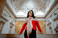 CASHMERE SCARF 120 - VILLA BEIGE
