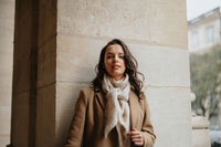 WOOL SCARF 120 - VILLA BEIGE