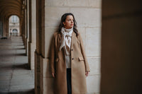 WOOL SCARF 120 - VILLA BEIGE