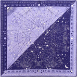 SILK SCARF 90 - ZENITH LILAC