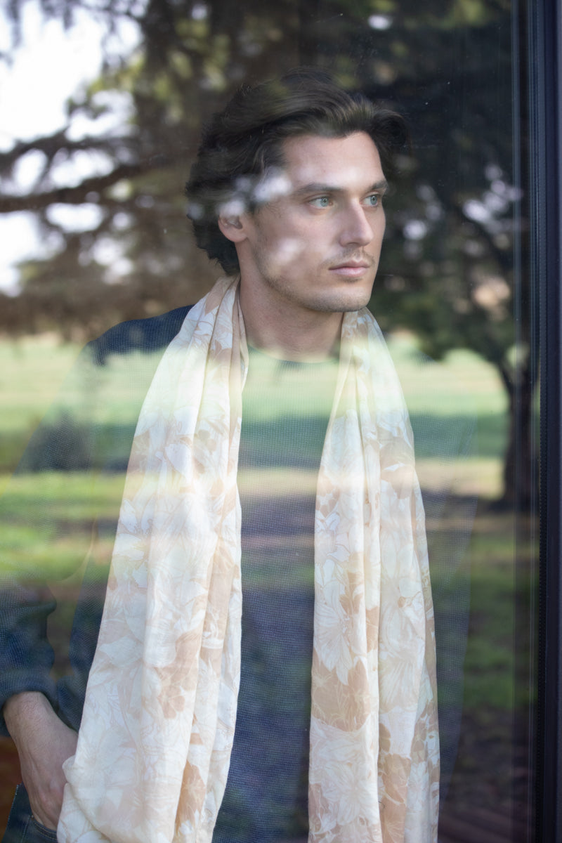 Petrusse Echarpe En Coton Pour Femmes Et Hommes