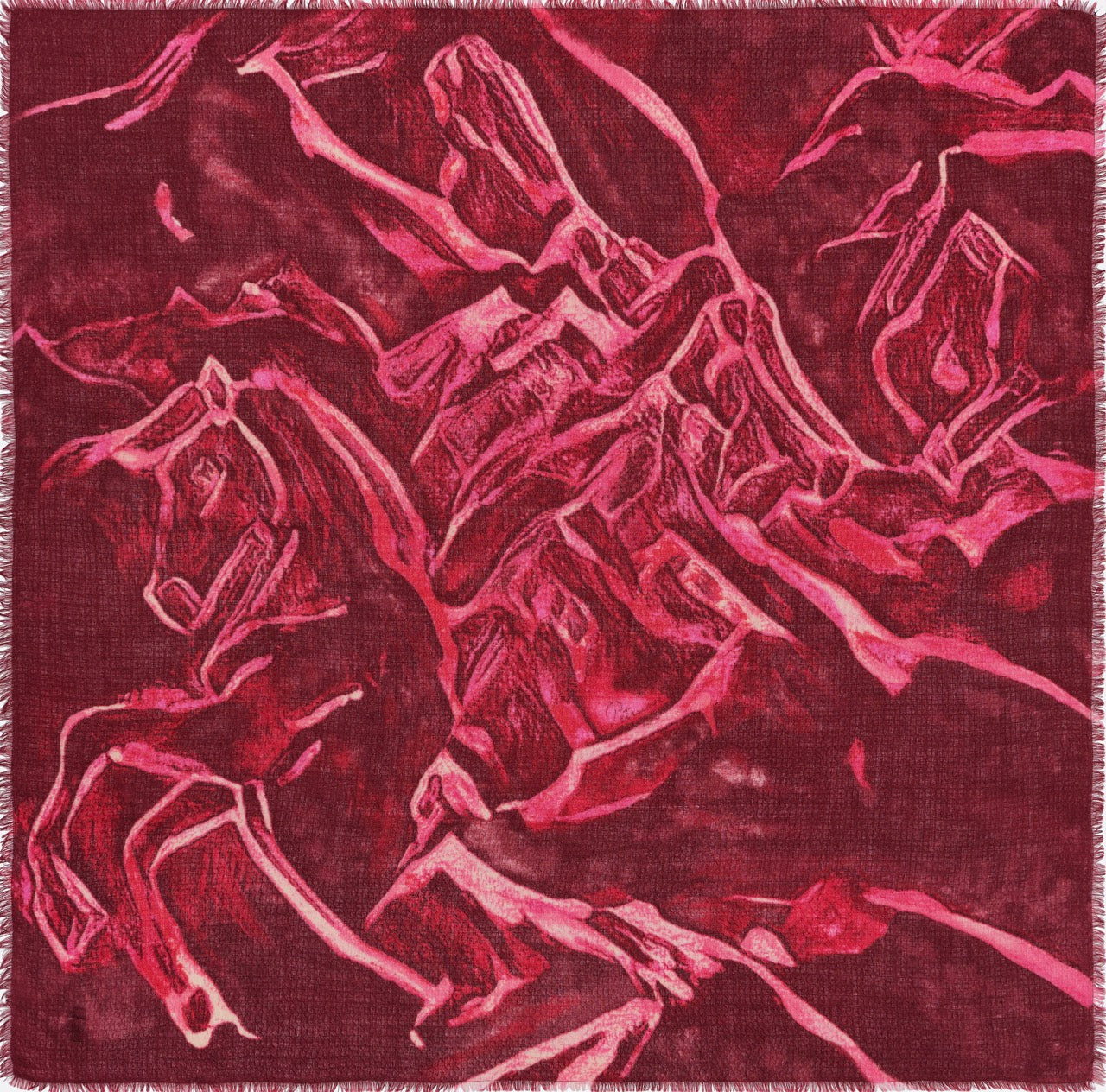 Petrusse Carre Laine 120 - Allure Fuchsia