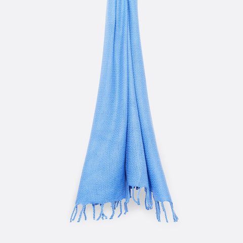 Écharpe En Cachemire | Petrusse Alma Bleu Pour Femme Et Homme