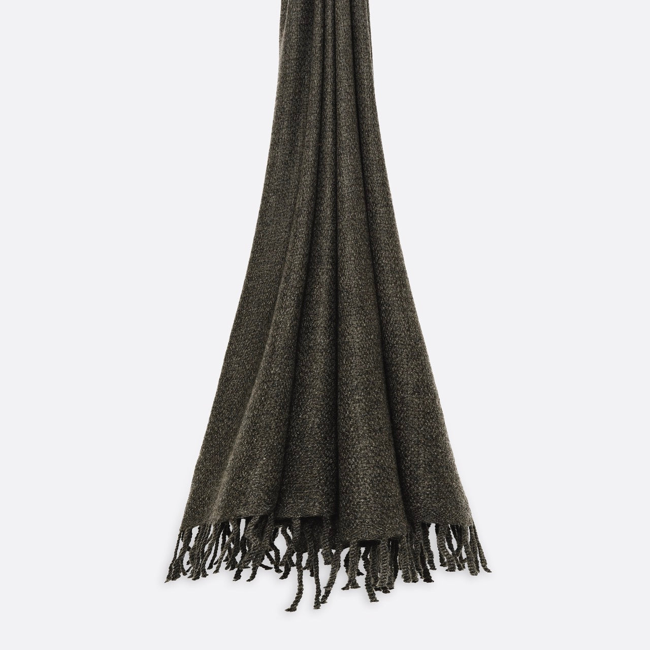 Écharpe En Cachemire Petrusse Alma Kaki Pour Femme Et Homme