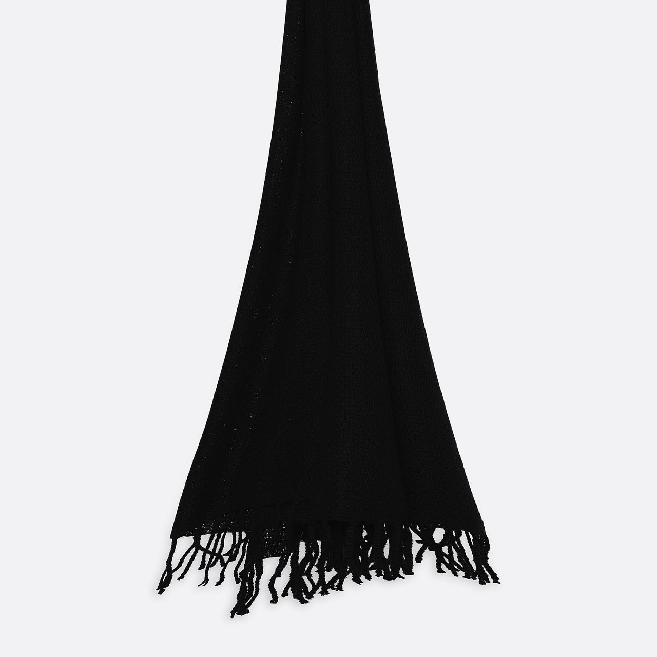Écharpe En Cachemire Petrusse Alma Noir Pour Femme Et Homme
