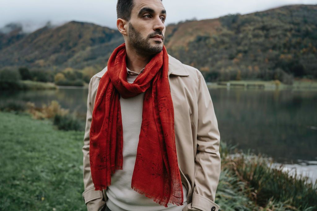 Petrusse Etole en Laine Homme - Astral Rouge