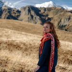 Carré En Soie Petrusse Boheme Caramel | Foulard Pour Femme Et Homme