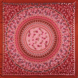 Carré En Soie Petrusse Boheme Caramel | Foulard Pour Femme Et Homme