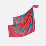 Petrusse Carre Soie 65 - Boheme Mini Fuchsia