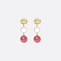 BOUCLES D'OREILLES JULIETTE - Blanc rose