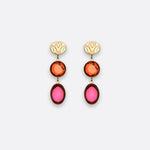 Petrusse Boucles D'Oreilles Juliette - Orange Fuchsia