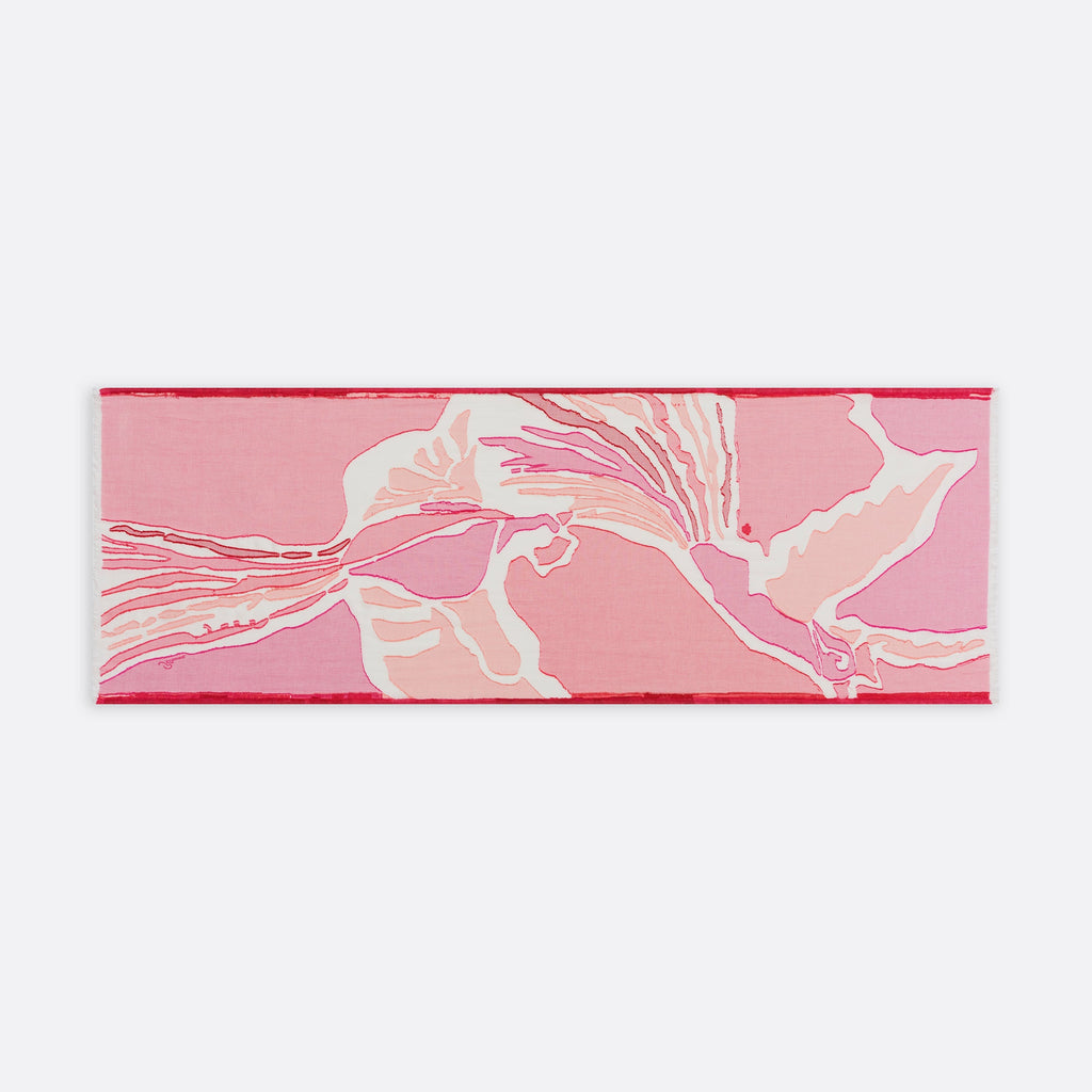 COTTON STOLE - CALYSTO PINK