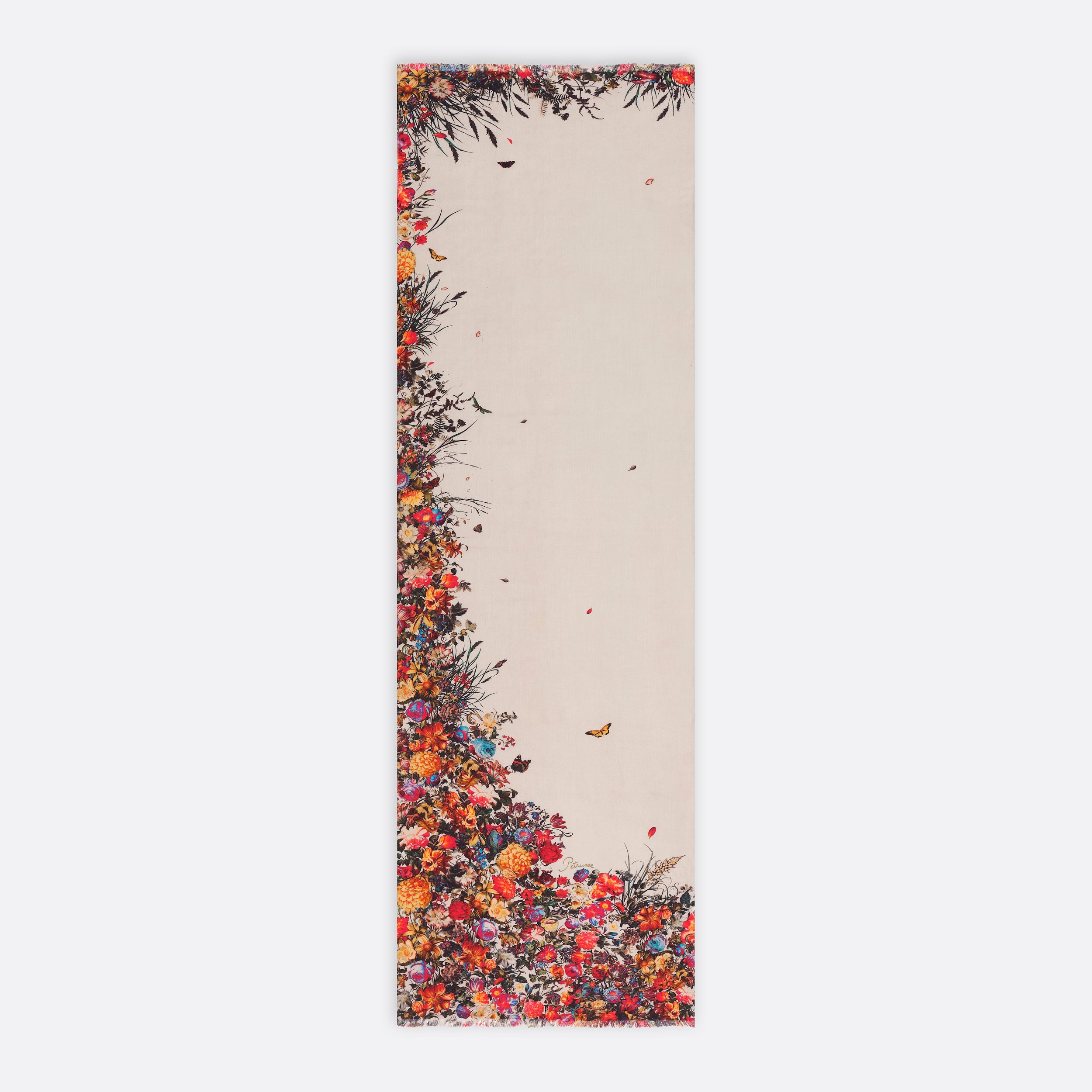Petrusse Foulard en Laine Cascade Beige