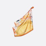 Petrusse Carre Soie 90 - Chamade Or