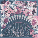Petrusse Carre Soie 90 - Chamade Rose