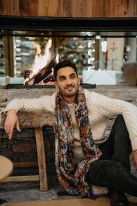 ECHARPE DOUCE HOMME - COPERNIC TERRE