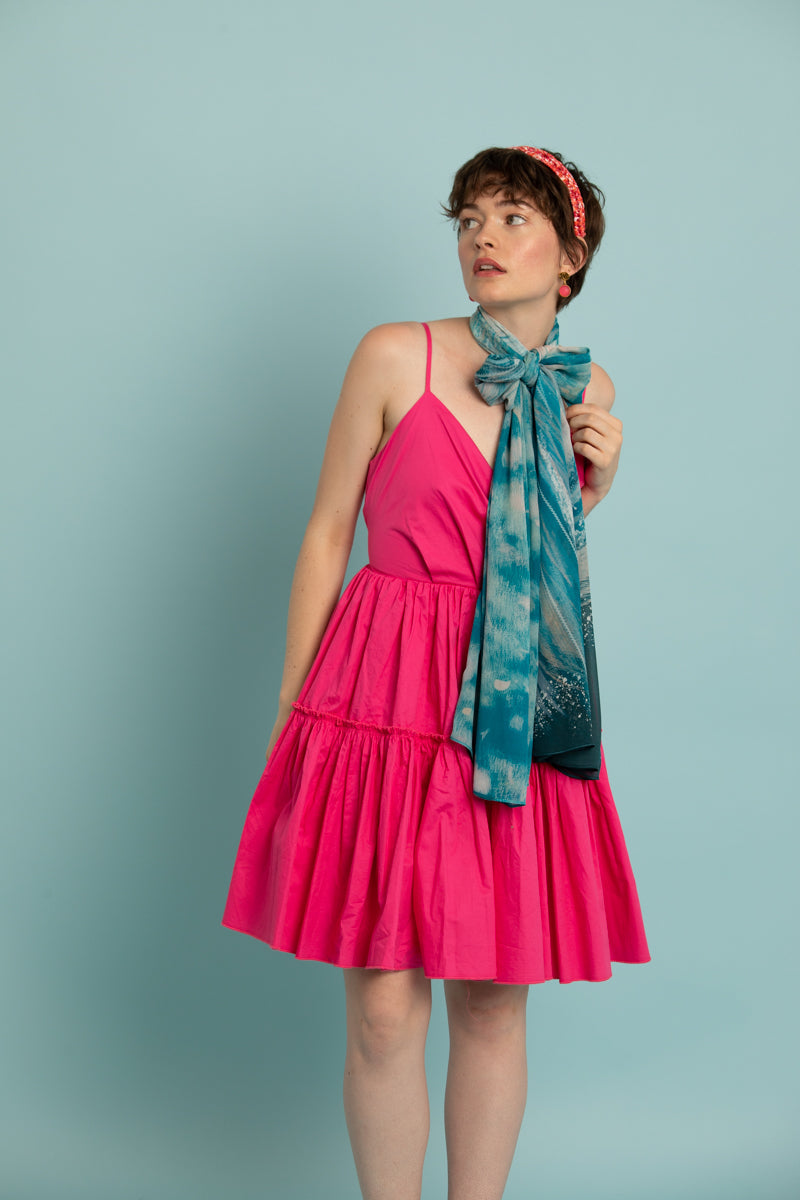 Petrusse Foulard en Soie Edgar Emeraude