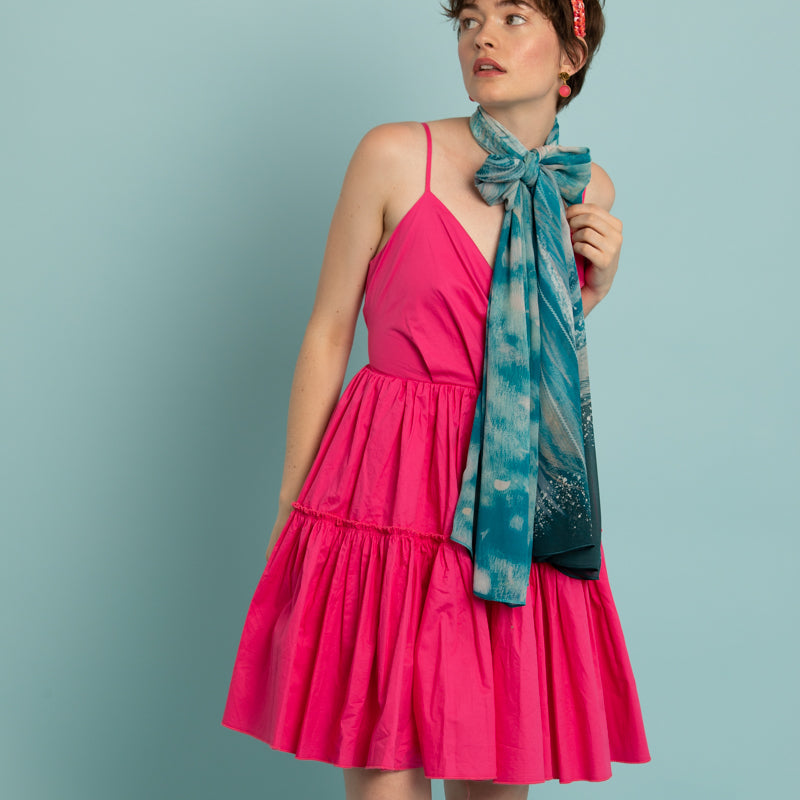 Petrusse Foulard en Soie Edgar Emeraude