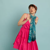 Petrusse Foulard en Soie Edgar Emeraude