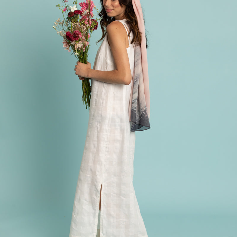 Petrusse Foulard en Soie Edgar Rose Poudre