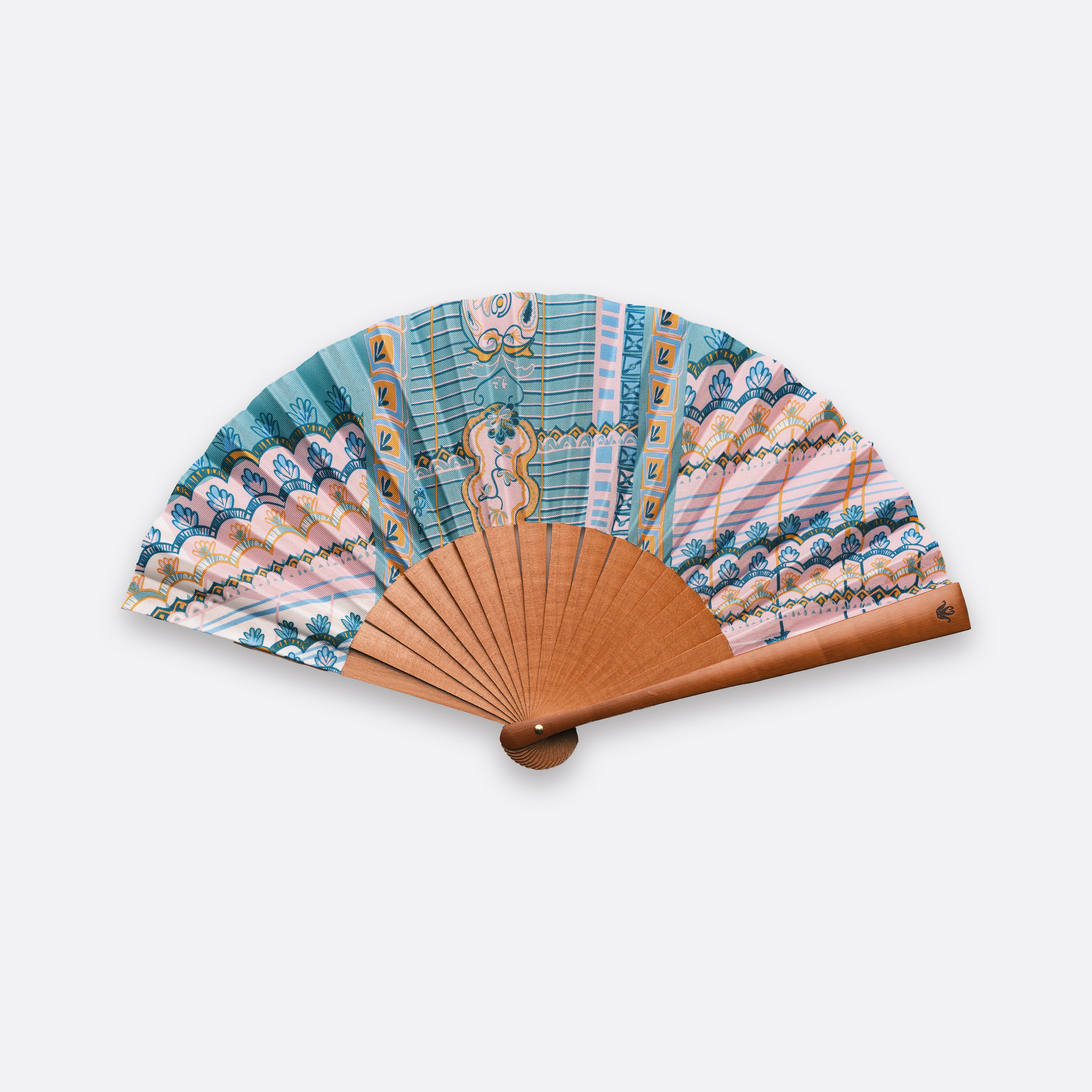 Petrusse Eventail Paris Pastel