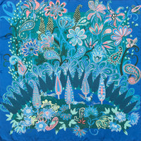 SILK SCARF 105 - FANNY EMERALD