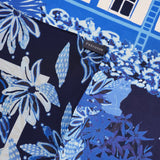 Petrusse Carre Soie 105 - Fantasy Navy