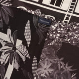 Petrusse Carre Soie 105 - Fantasy Noir
