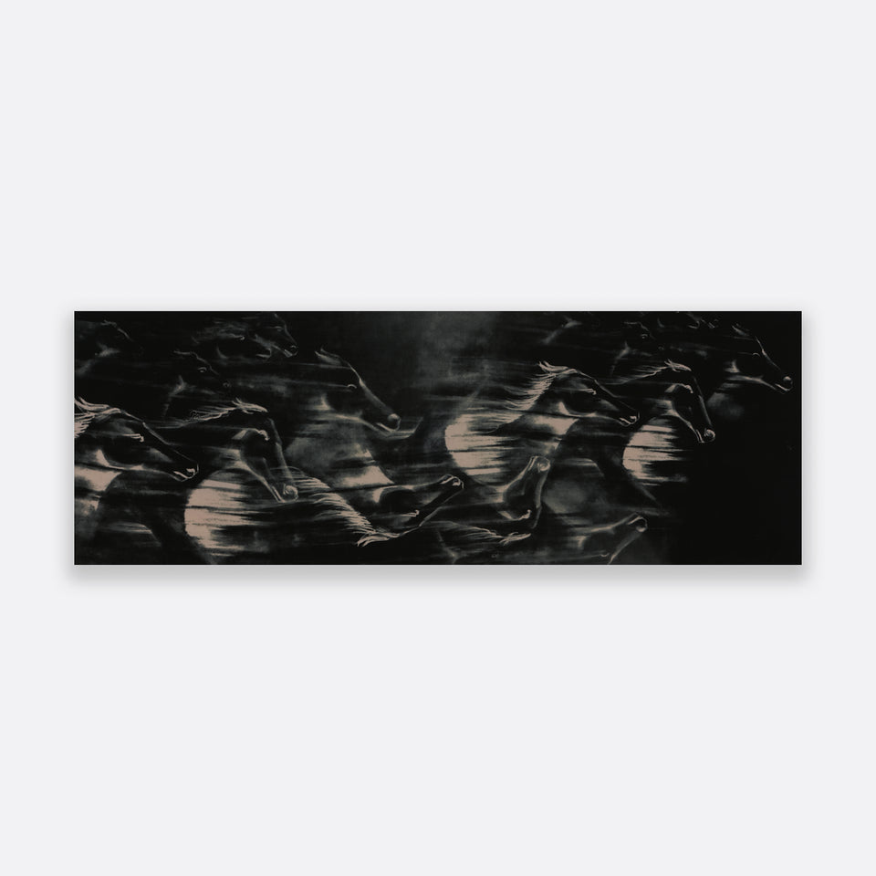 Écharpe En Laine | Petrusse Fougue Noir