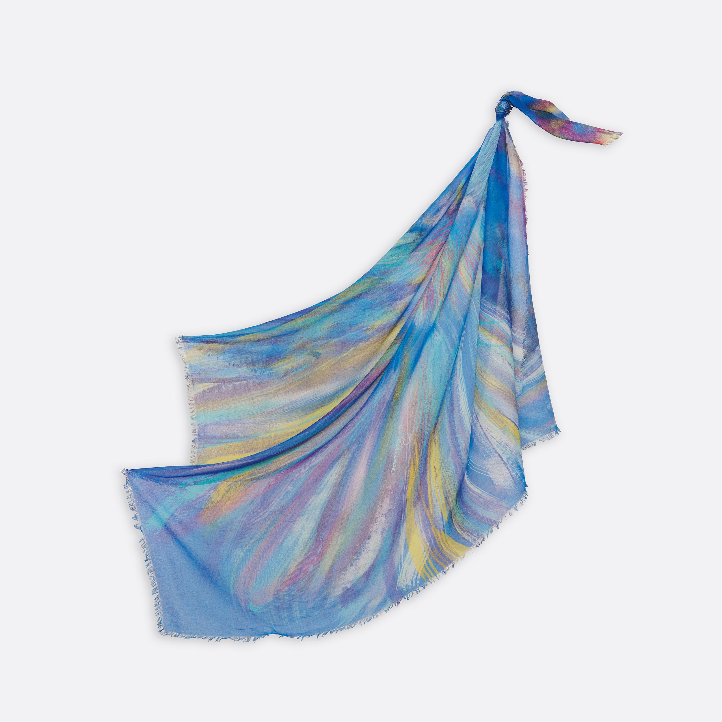 Petrusse Carre Coton 130 - Froufrou Bleu