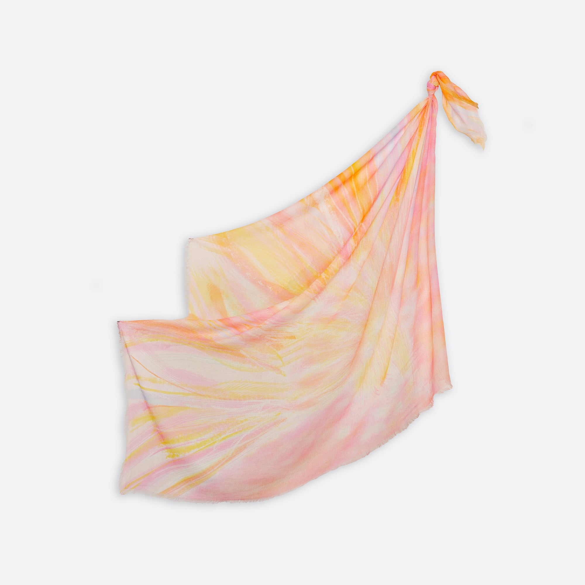CARRE COTON 130 - FROUFROU ROSE