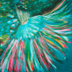 Petrusse Carre Soie 105 - Froufrou Emeraude