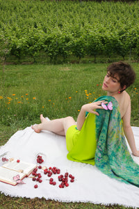 CARRE LAINE 120 - GAIA VERT