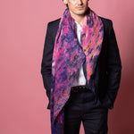 Petrusse Carre Laine 120 - Gaia Violet