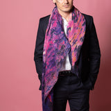 Petrusse Carre Laine 120 - Gaia Violet