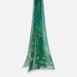 Foulard en Soie Harmonie Vert - Petrusse x  le Musée d’Orsay