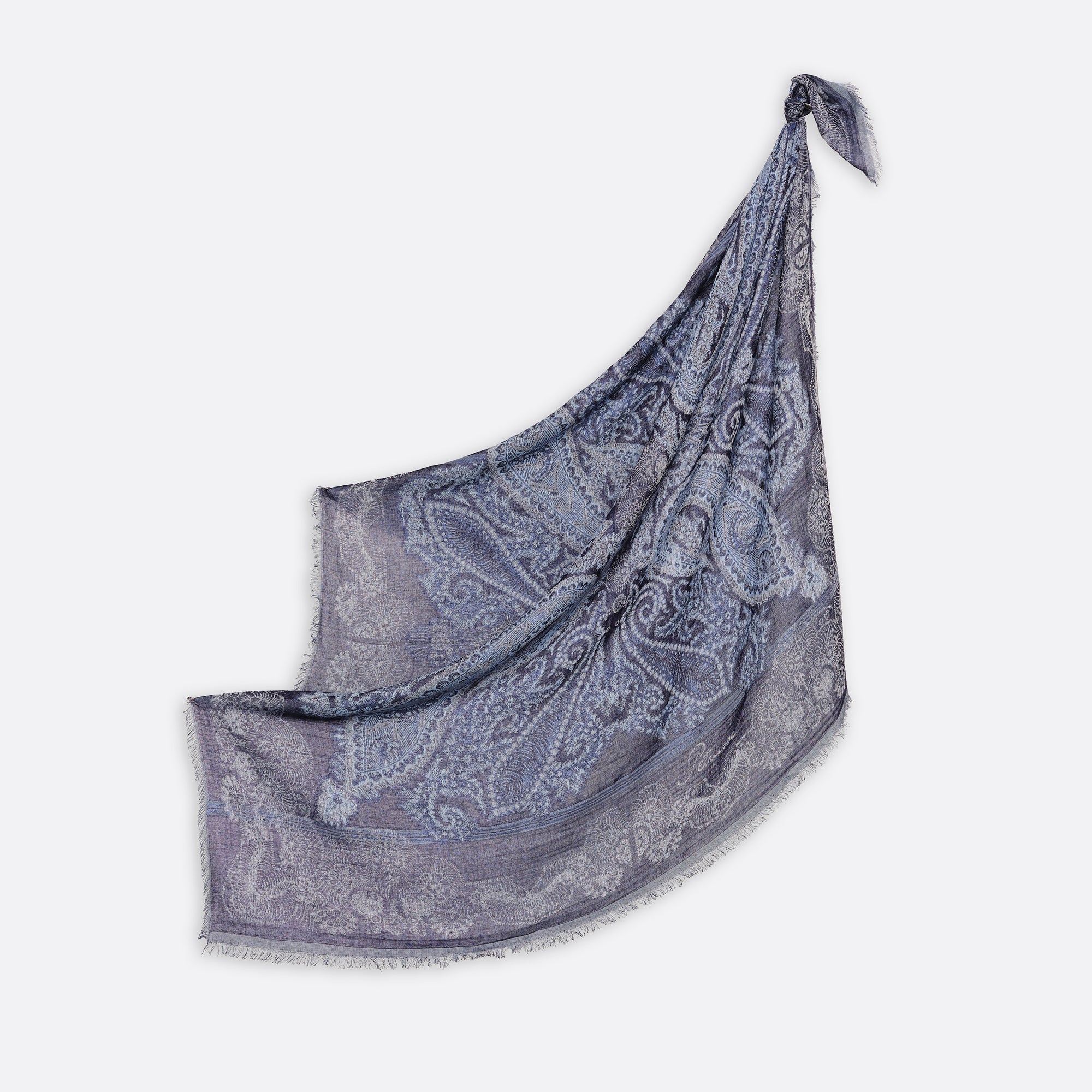 COTTON SCARF 130 - IDAYA NAVY