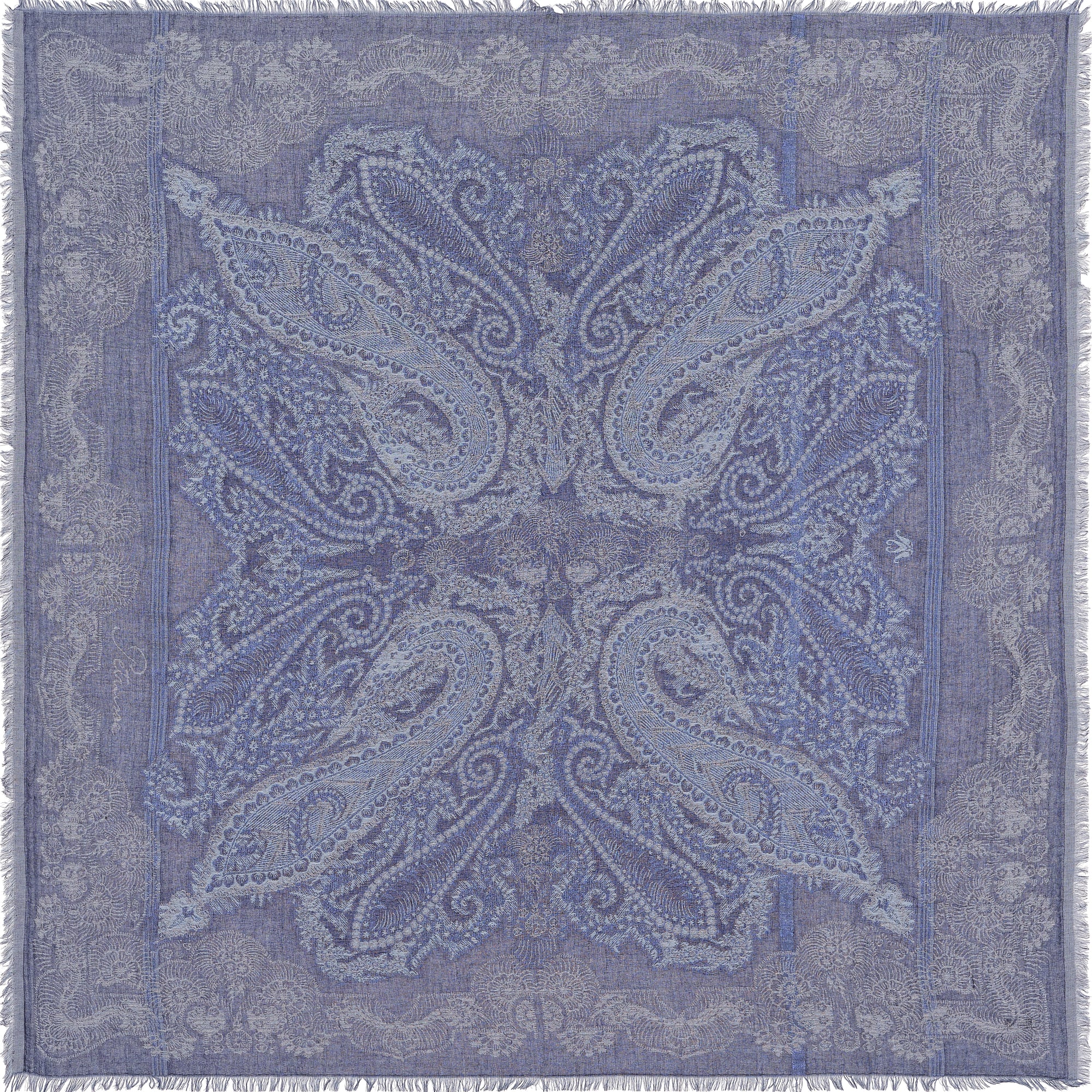 COTTON SCARF 130 - IDAYA NAVY