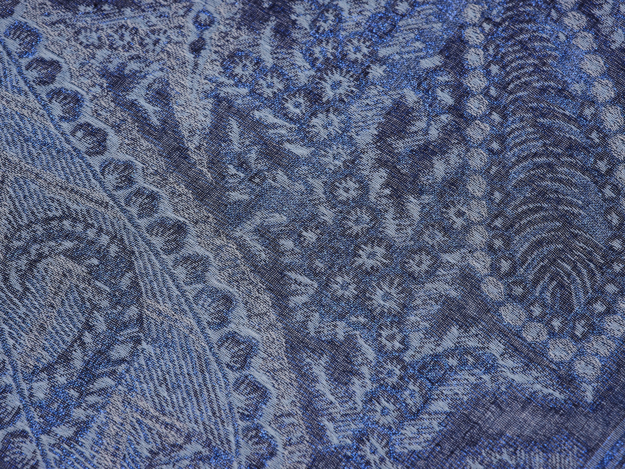 COTTON SCARF 130 - IDAYA NAVY