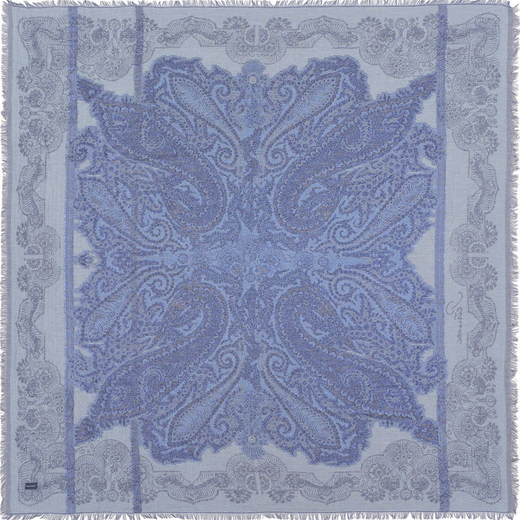 COTTON SCARF 130 - IDAYA NAVY