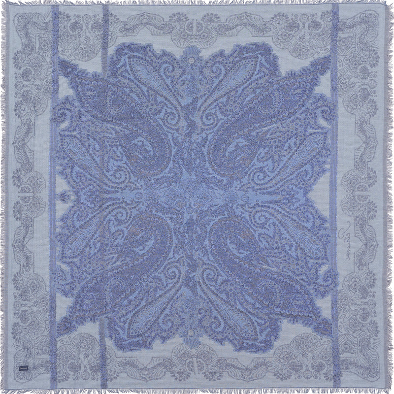 COTTON SCARF 130 - IDAYA NAVY