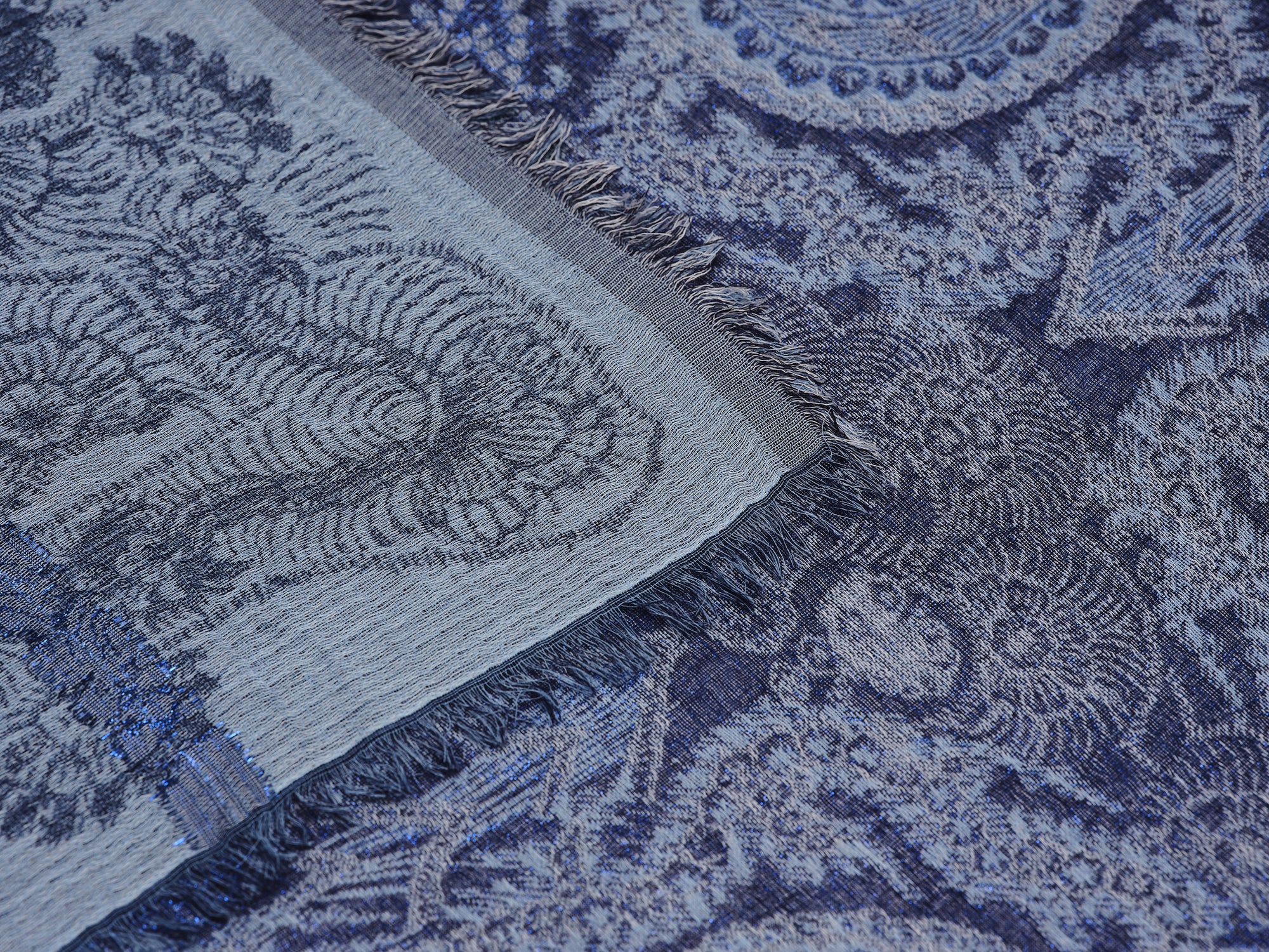COTTON SCARF 130 - IDAYA NAVY