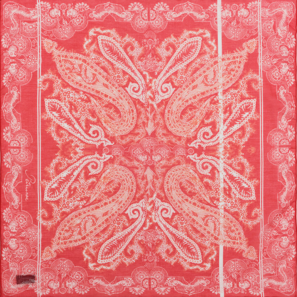 CARRE COTON 50 - IDA ROSE DES BOIS
