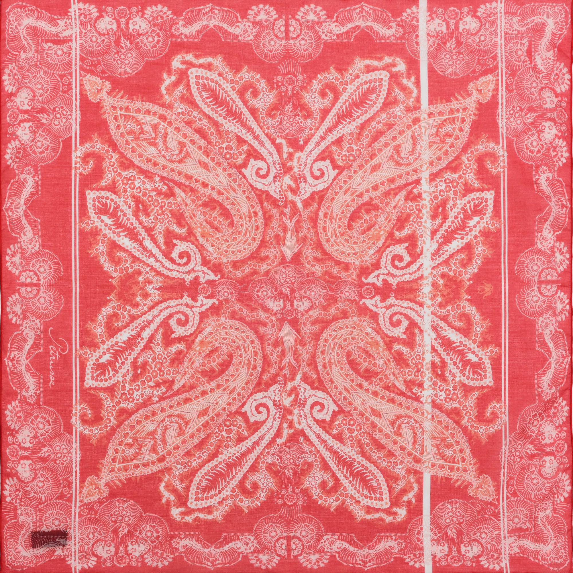 CARRE COTON 50 - IDA ROSE DES BOIS